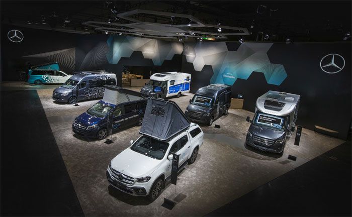 Mercedes-Benz Vans Highlights auf dem Caravan Salon Dsseldorf