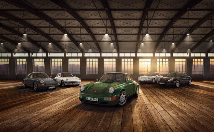 Porsche Classic feiert 30 Jahre Porsche 964 auf dem AvD-Oldtimer-Grand-Prix