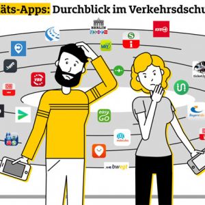 Durchblick im Verkehrsdschungel: Wunsch und Wirklichkeit liegen beim Angebot an Mobilittsplattformen noch gewaltig auseinander.