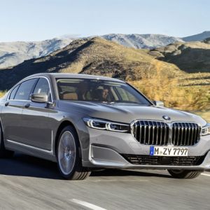Die neue BMW 7er Reihe in Berninagrau Bernsteineffekt