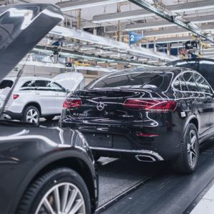 Produktion der neuen Generation des GLC und GLC Coup im Mercedes-Benz Werk Bremen