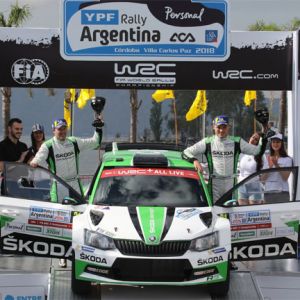 Rallye Argentinien: KODA WRC 2 Champions Tidemand/Andersson im KODA FABIA R5