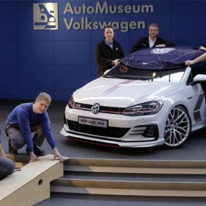 Azubi-Projekt "Wrthersee-GTI": Golf GTI Next Level auf der Essen Motor Show