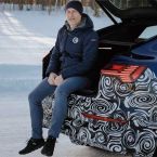 Raphael Kis bei geheimen Audi-Erprobungen im eisigen Lappland ( Roman Raetzke)