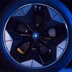 Neuartiges "Aerodynamik-Rad" (Prototyp) fr den vollelektrischen BMW iX3