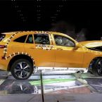 Mercedes-Benz EQC: Crash-Erprobung im Mercedes-Benz Technologiezentrum Fahrzeugsicherheit (TFS) in Sindelfingen