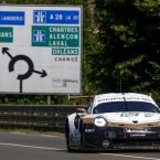 WEC in Le Mans: Porsche 911 RSR, Porsche GT Team (92), Michael Christensen (DK), Kvin Estre (F)