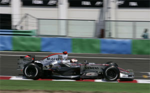 F1 Magny-Cours, Qualifying: Kimi Rikknen, Team McLaren Mercedes, Sechster