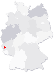 Lage von Bettingen in Deutschland