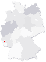 Lage von Ralingen an der Sauer in Deutschland